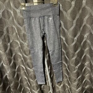 Gymshark Vital Seamless Leggings High Waisted Workout Gym Fitness‎ Gray